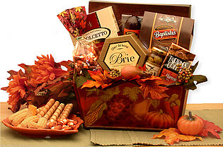 Gourmet Fall Harvest Fall Gift Basket