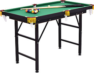 Costway 47" Kids Folding Billiard Table with Cues
