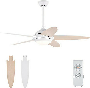 52-Inch Ceiling Fan with Lights and 3 Lighting Colors