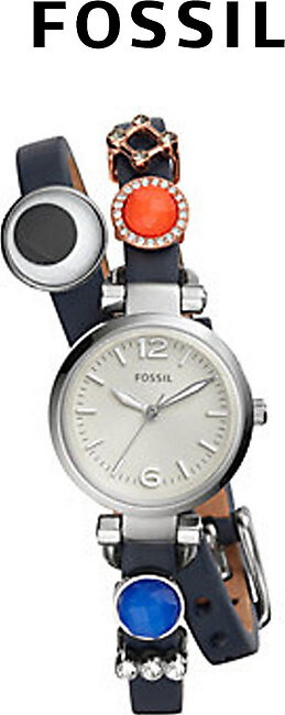 Fossil Women's Classic White Dial Watch