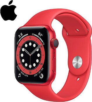 Apple Watch Series 6 - 44MM RED Aluminum Case &amp; Band  (GPS + LTE)