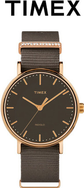 Timex Women's Fairfield Brown Dial Watch