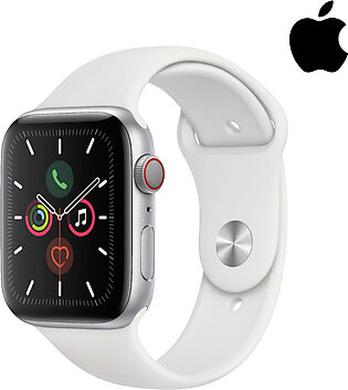 Apple® Watch Series 5, 4G LTE + GPS, 44mm – Silver Case