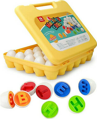 BleuZoo Letter-Matching Eggs Alphabet Puzzle