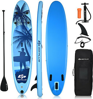 9.8- to 11-Foot Blue Beach Surfer Inflatable Stand-up Paddle Board