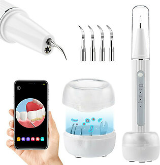 Electric Ultrasonic Dental Scaler Calculus Oral Tartar Remover Tooth Stain Cleaner Teeth Cleaner Plaque Remover