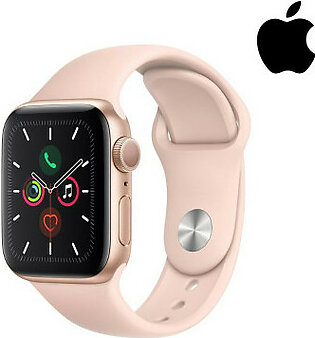 Apple® Watch Series 5, 4G LTE + GPS, 40mm – Gold Aluminum Case