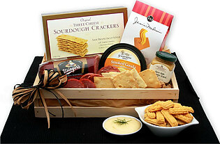 Snackers Delight Meat & Cheese Gift Crate