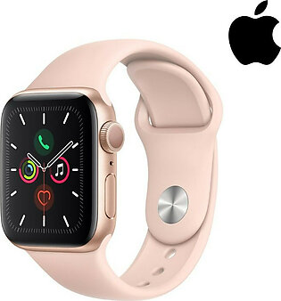 Apple® Watch Series 5, 4G LTE + GPS,  40mm – Gold Aluminum Case