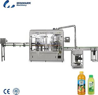 Pure fresh fruit juice blowing filling and capping machine for noni/orange/vegetable/pear/peach/mango/pineapple/