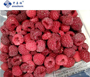 Sinocharm New Crop Wholesale Whole IQF Raspberry Fruits Frozen Raspberry
