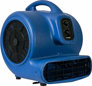XPOWER X-800TF 3/4 HP 3200 CFM 3 Speed Air Mover, Floor Fan, Dryer, Blower with Timer and Filter Kit