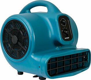 XPOWER X-430TF 1/3 HP 2000 CFM 3 Speed Air Mover, Floor Fan, Dryer, Blower with Timer and Filter Kit