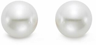 5.5mm White Akoya Pearl Earrings