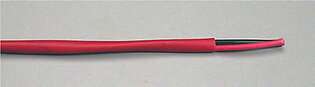 Comtran 38710 14 AWG Solid Bare Copper Red Plenum Fire Alarm 1000 Ft. Box