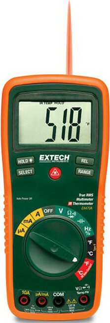 Extech EX470A-NISTL 12 Function True RMS Professional MultiMeter + InfraRed Thermometer