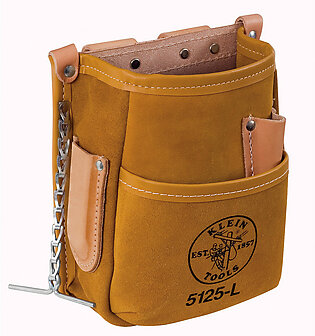 Klein 5125L Leather Pocket Tool Pouch
