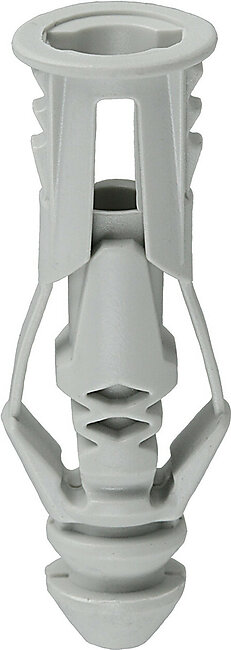 L.H. Dottie 8 #8 Grey Triple-Grip Plastic Anchor, 100 Pack