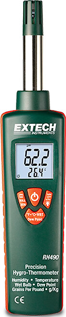 Extech RH490-NIST Precision Hygro-Thermometer