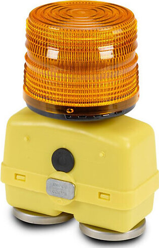 Federal Signal BPL26L-A 12VDC Amber Portable LED Battery Powered Light