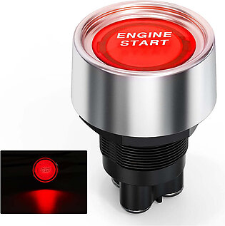 Start Engine Button Switch Red