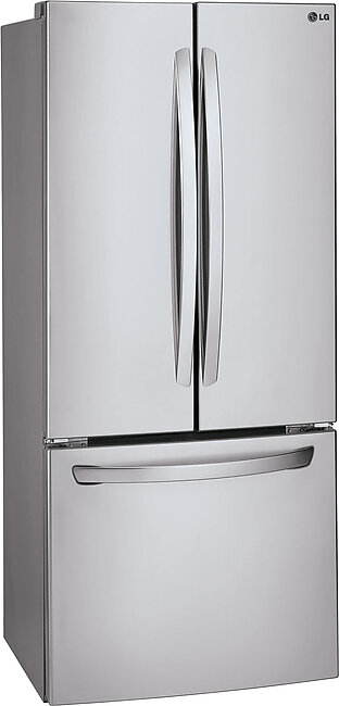 LG 30 Inch French Door Refrigerator in Stainless Steel 22 Cu. Ft. (LFC22770ST)