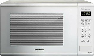 Panasonic Genius Sensor 1.3 cu. ft. 1100W Countertop Microwave Oven in White (NN-SU656W)