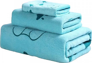 Bath Towel Set – Microfiber Good Water Absorption Bath Face Towel Water Absorbing Bathing Towels Beach Towel