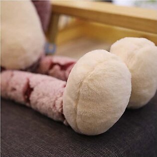 Long-Legged Cat Plush Soft Doll – Stuffed Cotton Cuddly Pillow – Gray