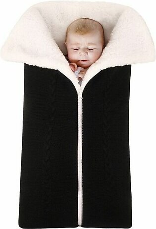 Baby Knitted Sleeping Bag Swaddle Cover Blanket