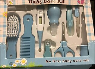 Baby Health Care Kit – Hygiene Kit Grooming Set Clipper Scissor Kid Toiletries for Newborns Baby – Pink