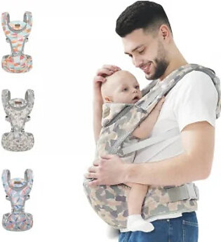 Baby Carrier Backpack – Newborn to Toddler 6-in-1 Ergonomic Kangaroo Wrap Sling Travel Bag