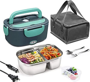 Electric Lunch Box – Fast Food Heater 3-In-1 Portable Food Warmer Lunch Box for Car & Home