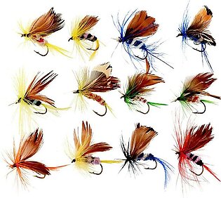 Fishing Lures Flies Insects Bait Hook Fish Tackle