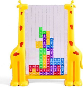 Tetris Game Building Blocks 2 in 1 Board Game
