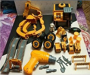 Engineering Toy Truck Excavator Loading Unloading Set