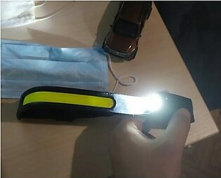 Headlight Wide Beam Sensor USB LED Flashlight
