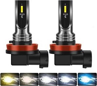 Car Headlight Bulb LED From H11 to H1 16000LM 2 Pcs/Pack