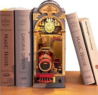 DIY Book Nooks – Japanese Sakura Densya Stories In Books Series Wooden Miniature House With Light