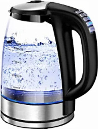 Electric Tea Kettle for Boiling Water – Temperature Control 4Hours Keep Warm 2L Glass Tea Coffee
