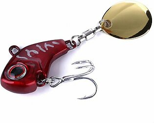 Fishing Lures Rotating Metal Vibration Bait Spinner Spoon