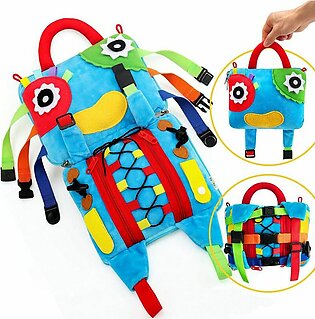 Sensory Pillow Toys for Children Busy Toy Bag Fidgets Travel Toy for Kids