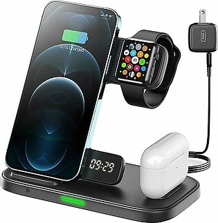 3 in 1 Fast Charging Stand Dock Station for iPhone 13 12 11 Pro Max Airpods Pro Watch 6 5 4