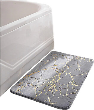 Bathroom Mat Rugs Carpet Marble Mat Non-slip Absorbent Soft Rug