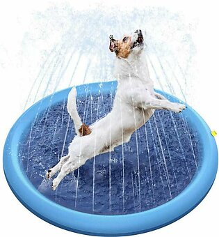 Pet Sprinkler Pad Play Cooling Mat Dogs Swimming Pool