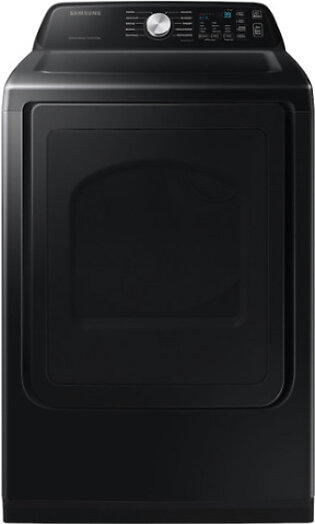 7.4 cu. ft. Smart Electric Dryer with Sensor Dry in Brushed Black