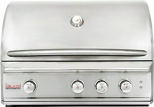 Blaze Professional LUX 34-Inch 3 Burner Built-In Gas Grill With Rear Infrared Burner