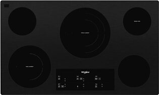 36-inch Electric Ceramic Glass Cooktop with Triple Radiant Element
