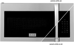 ZLINE 1.5 cu. ft. Over the Range Convection Microwave Oven in Stainless Steel with Traditional Handle and Sensor Cooking