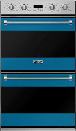 30"W. Double Electric Thermal-Convection Oven-Alluvial Blue